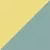 pastel turquoise/light yellow 
