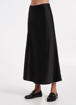 Юбка шелковая ROYAL SILK SKIRT 8503/050 black (черный)