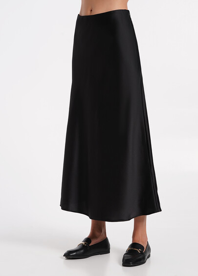 Юбка шелковая ROYAL SILK SKIRT 8503/050 black (черный)