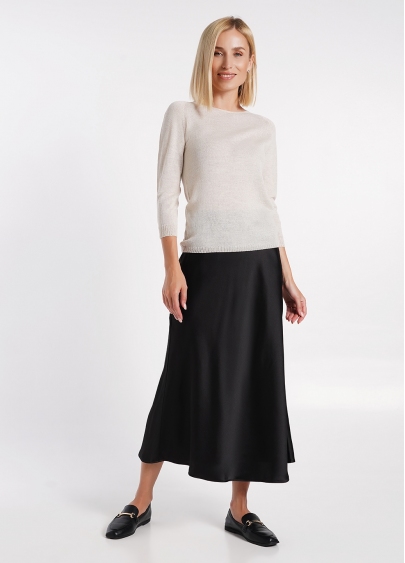 Юбка шелковая ROYAL SILK SKIRT 8503/050 black (черный)