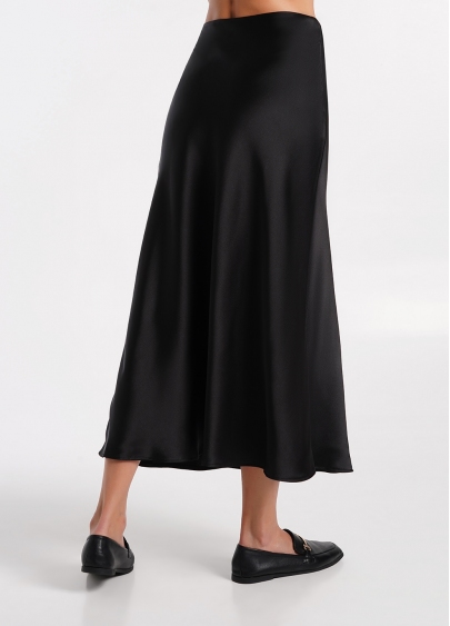 Юбка шелковая ROYAL SILK SKIRT 8503/050 black (черный)