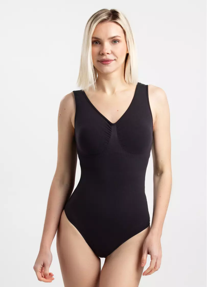 Боди-слипы на широких бретелях BODY SLIP SHAPEWEAR black (черный)