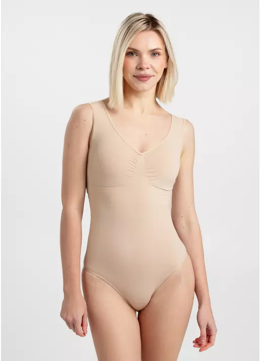 Боді-сліпи на широких бретелях BODY SLIP SHAPEWEAR light nude (бежевий)