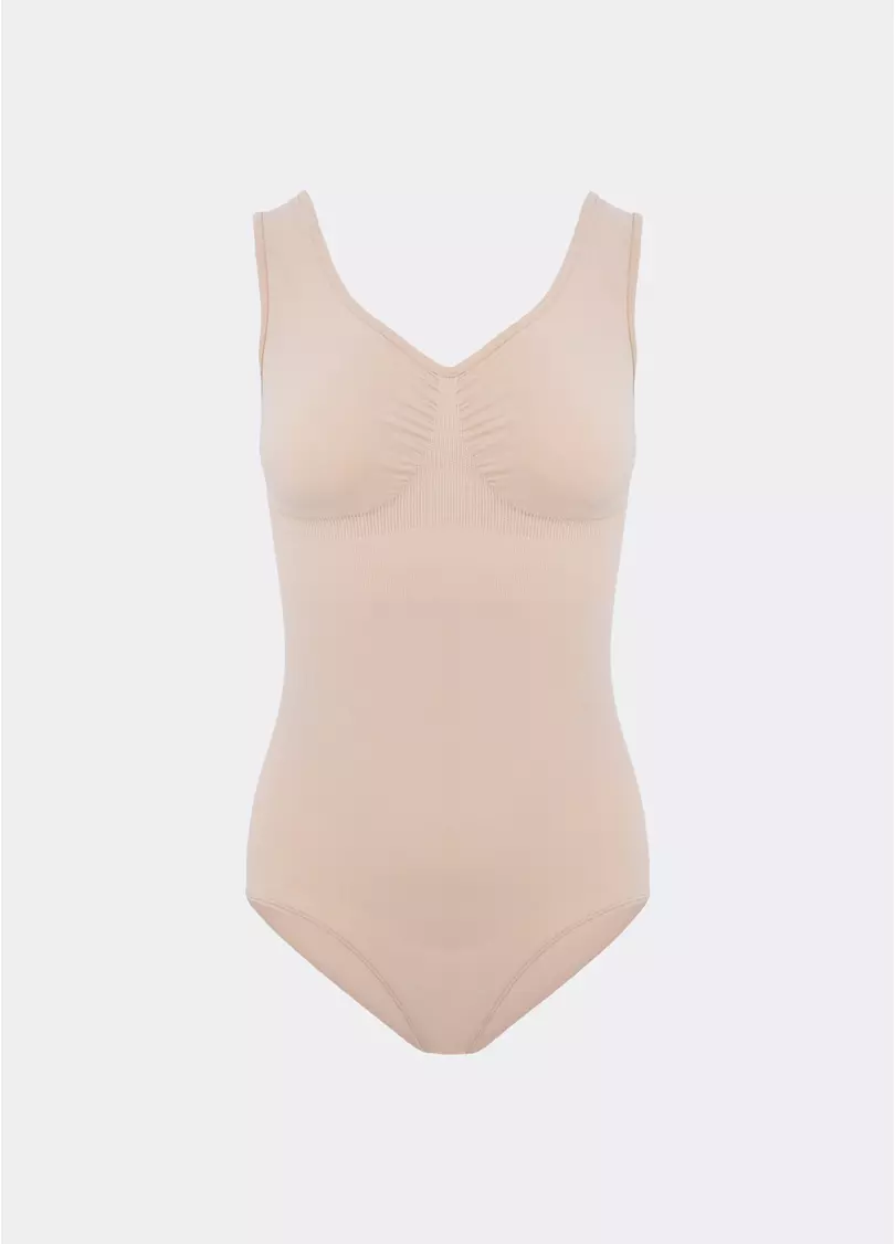 Боди-слипы на широких бретелях BODY SLIP SHAPEWEAR light nude (бежевый)
