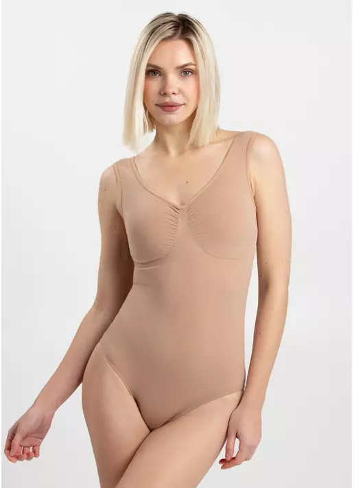 Боді-сліпи на широких бретелях BODY SLIP SHAPEWEAR nude (бежевий)