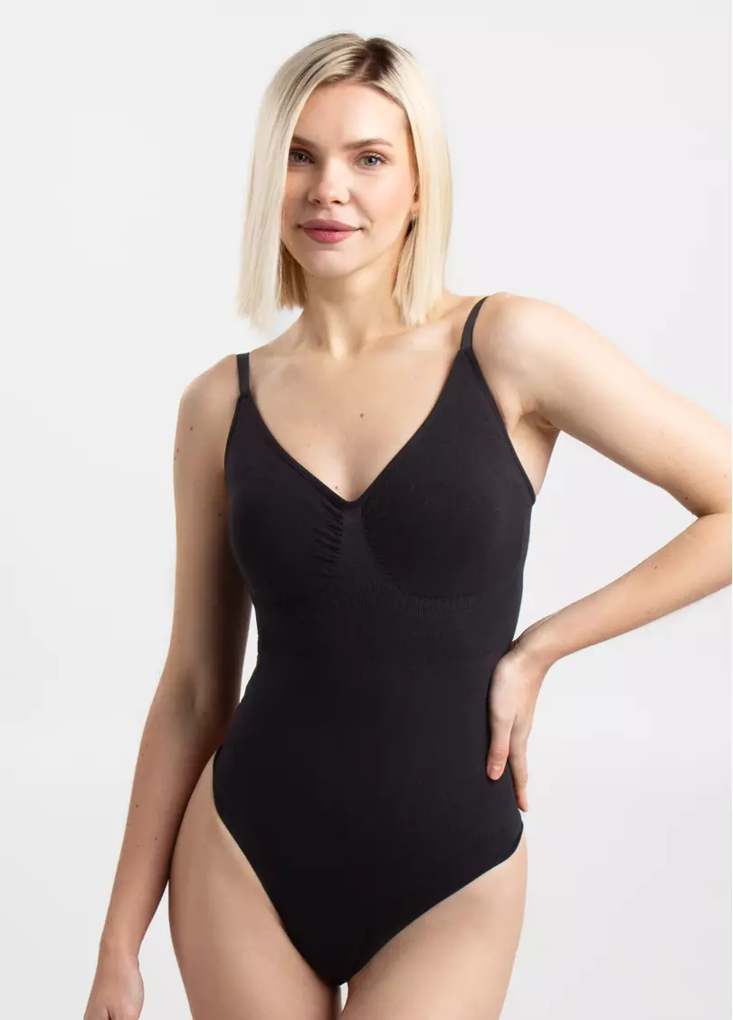 Боді-стрінги на тонких бретелях BODY STRING SHAPEWEAR black (чорний)