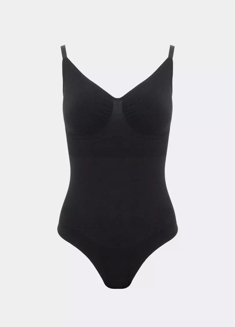 Боди-стринги на тонких бретелях BODY STRING SHAPEWEAR black (черный)
