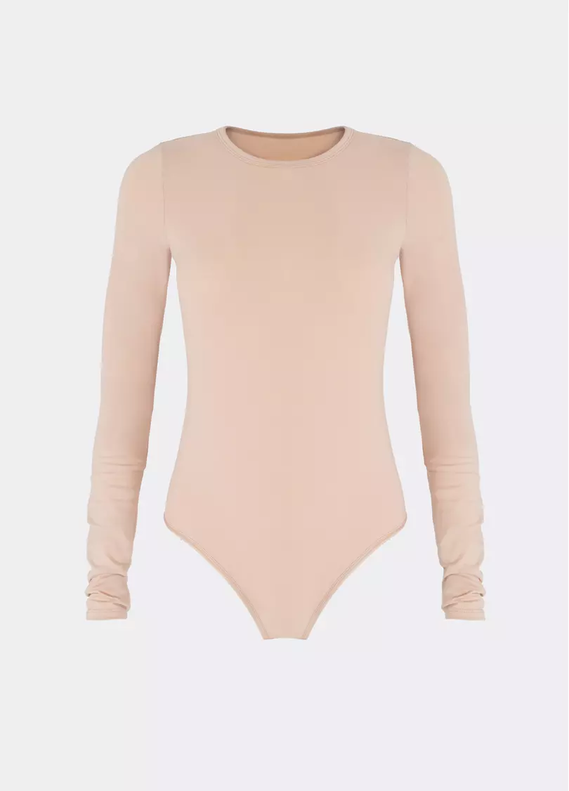 Бавовняне боді Body line 3307/010 beige (бежевий)