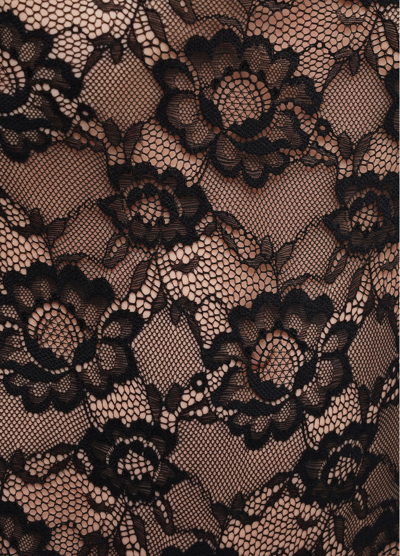 Боді мереживне з довгими рукавами ROSA 3304/061