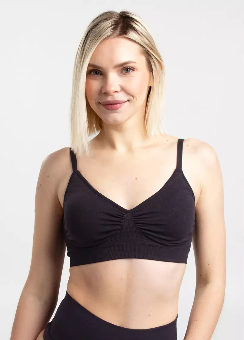 Безшовний бра BRA DOUBLE SHAPEWEAR black (чорний)