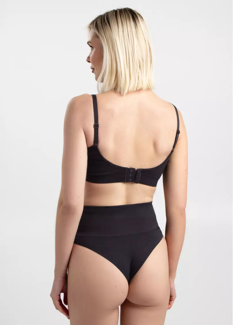 Безшовний бра BRA DOUBLE SHAPEWEAR black (чорний)