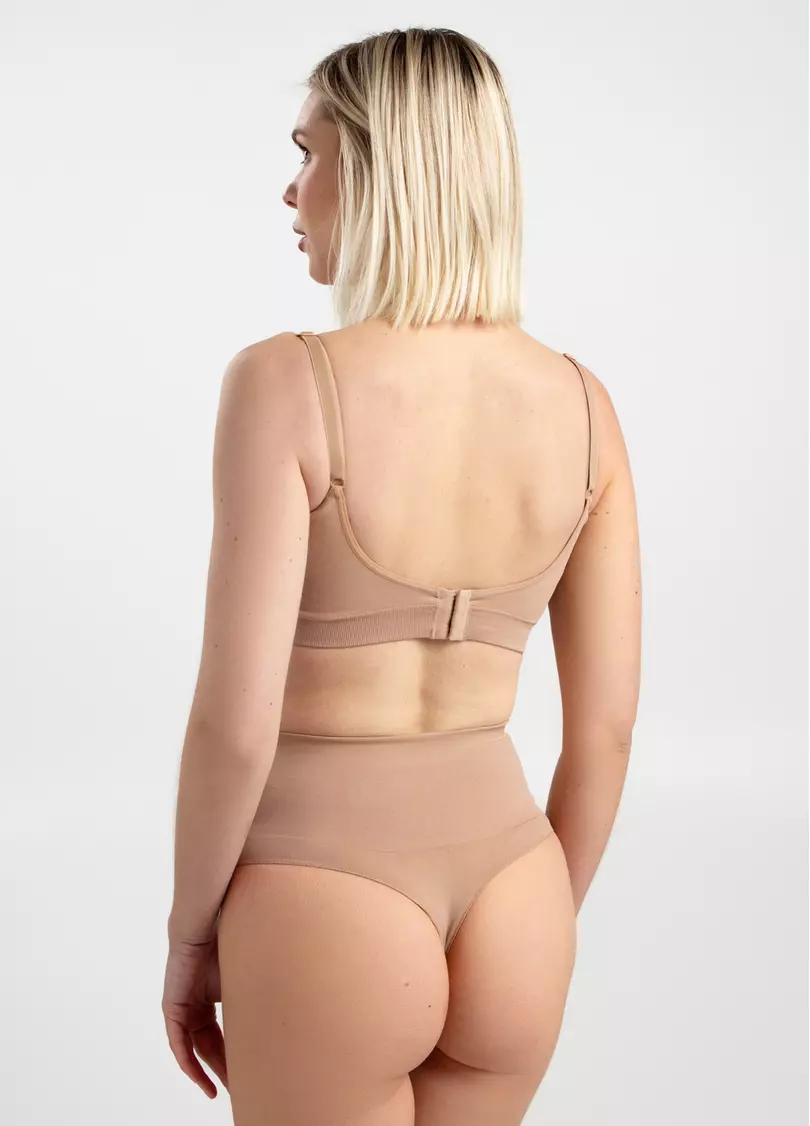 Безшовний бра BRA DOUBLE SHAPEWEAR nude (бежевий)