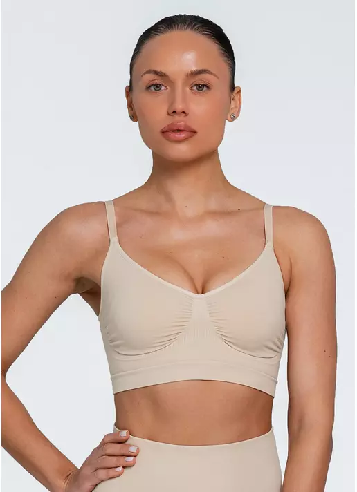 Безшовний топ з легкою корекцією BRA SHAPEWEAR light nude (бежевий)