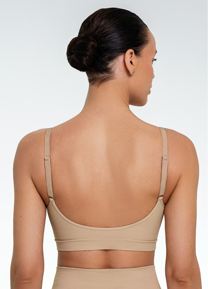 Бесшовный топ с легкой коррекцией BRA SHAPEWEAR nude (бежевый)