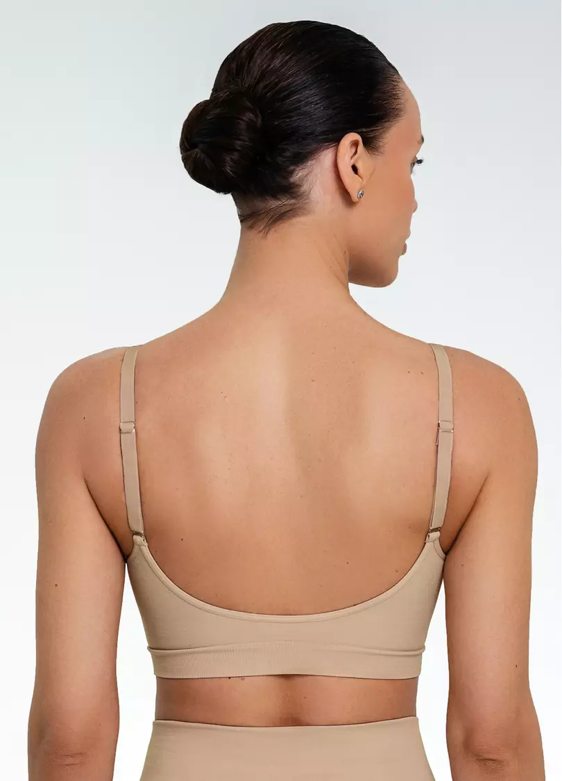 Бесшовный топ с легкой коррекцией BRA SHAPEWEAR nude (бежевый)