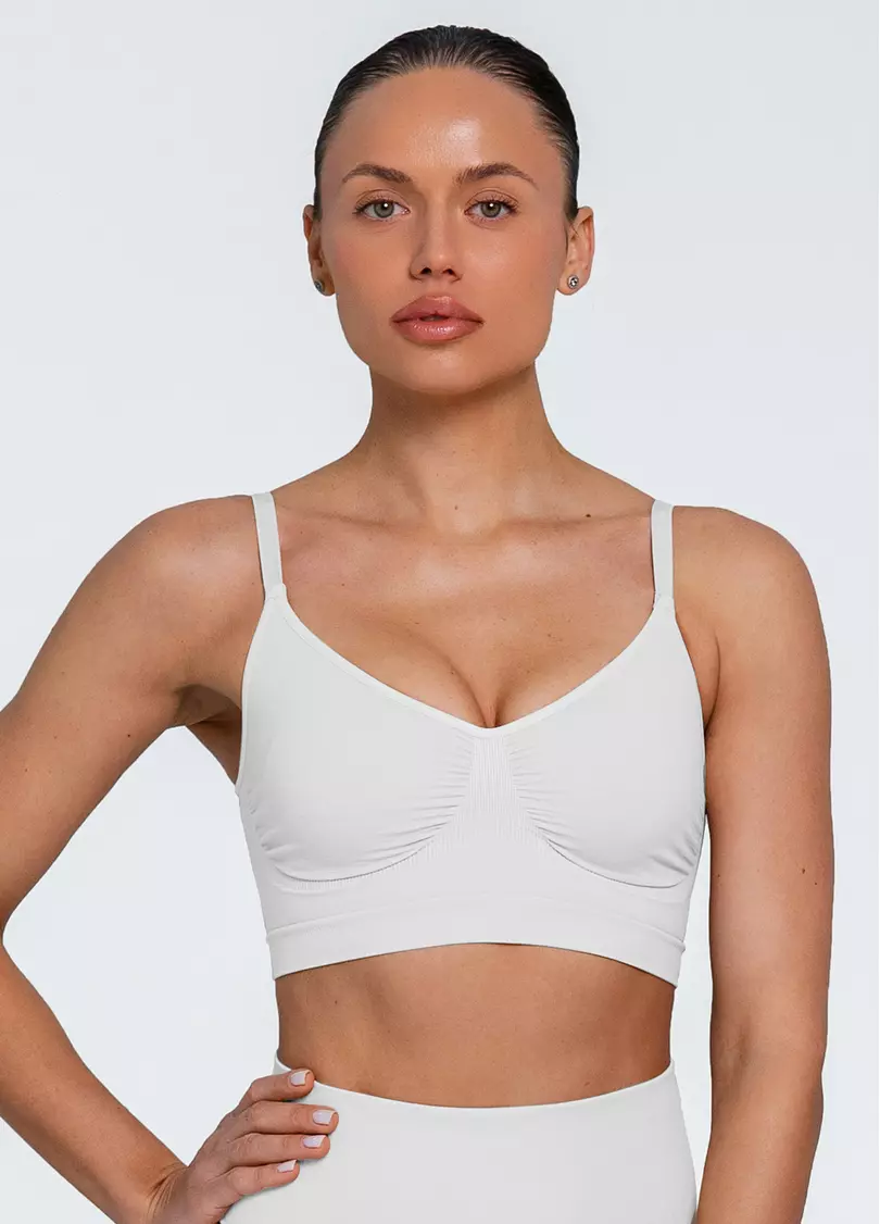Безшовний топ з легкою корекцією BRA SHAPEWEAR white (білий)