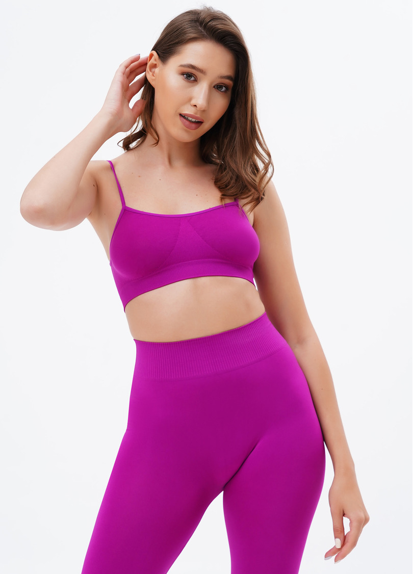 Бесшовный топ BRASSIERE dahlia (фиолетовый)