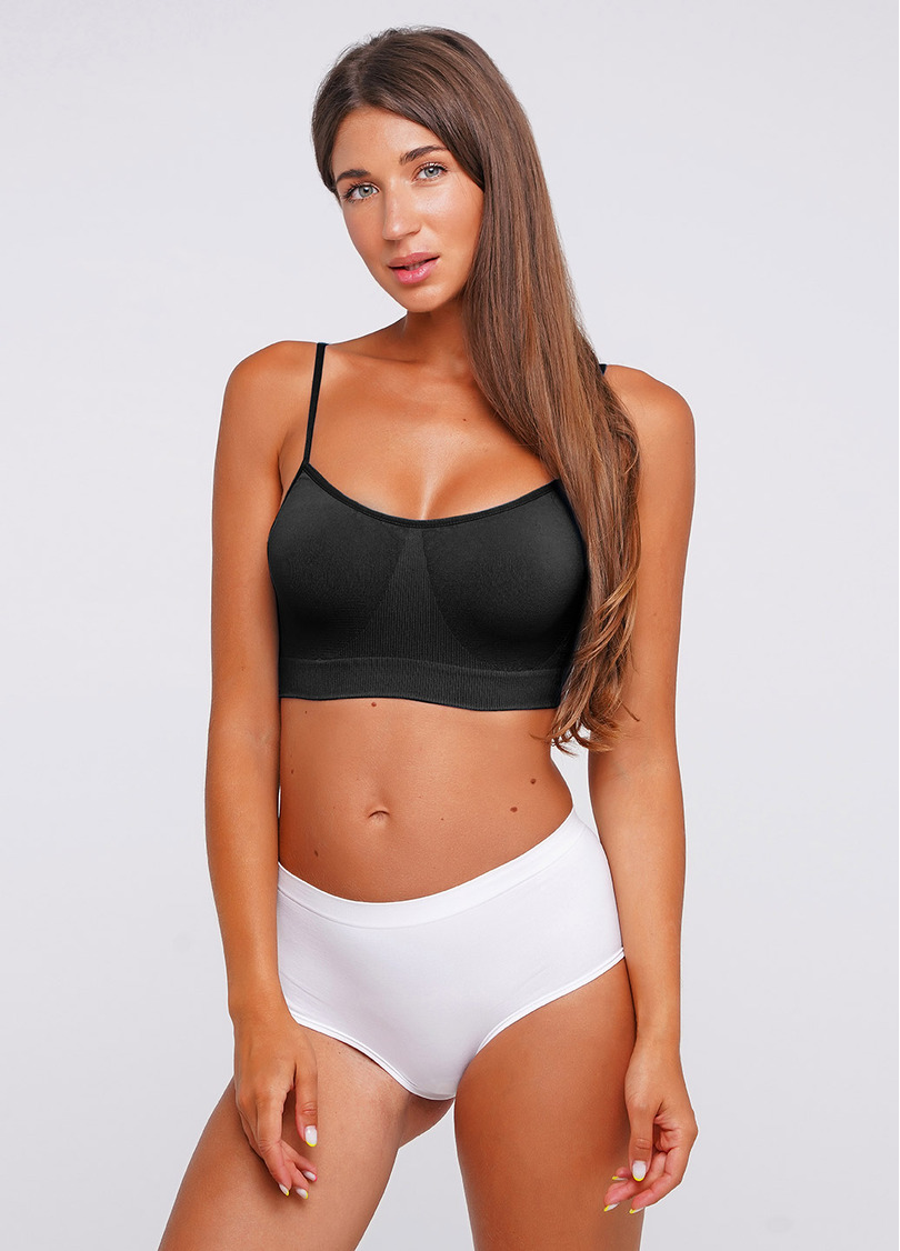 Безшовний топ BRASSIERE nero (чорний)