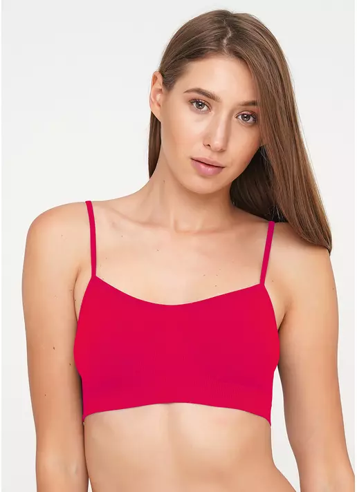 Бесшовный топ BRASSIERE samba (красный)
