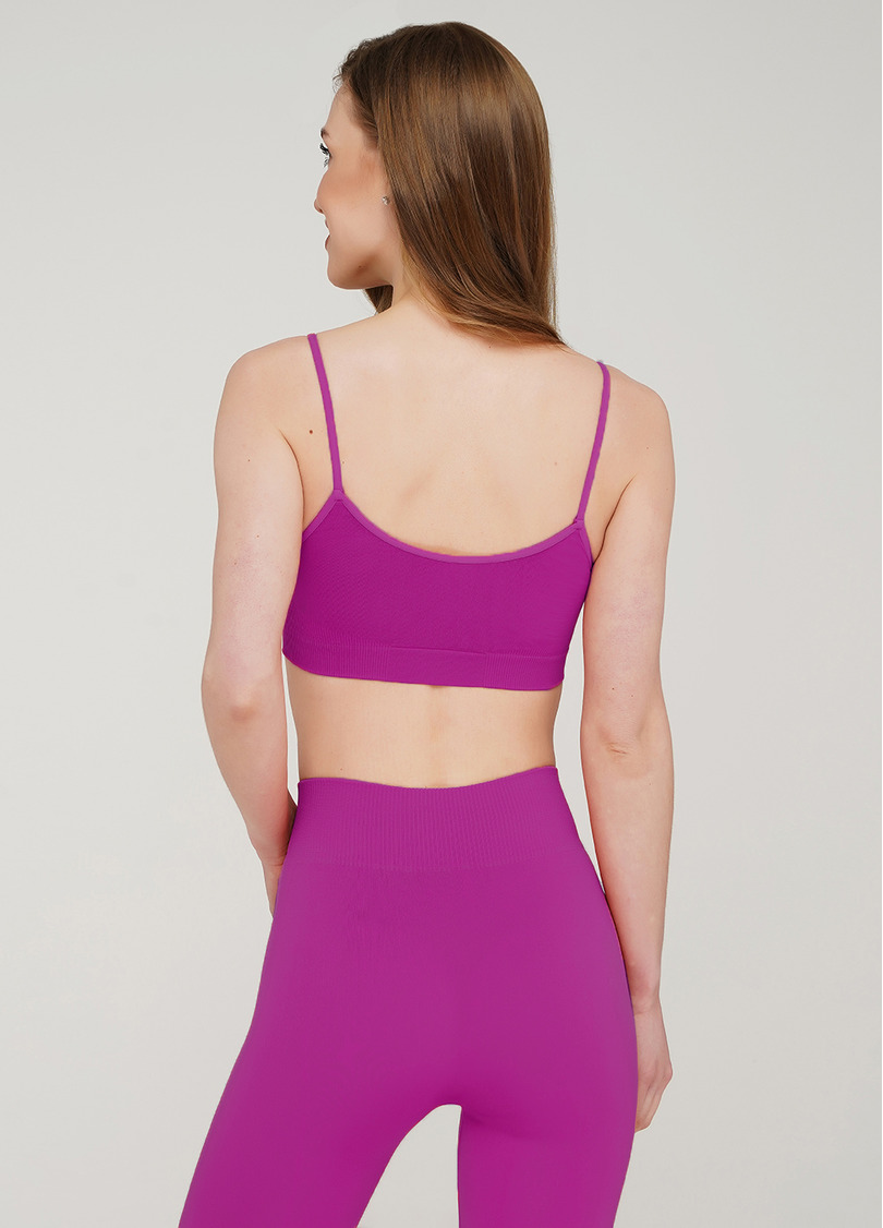 Безшовний топ на бретелях CAMI TOP dahlia (фіолетовий)