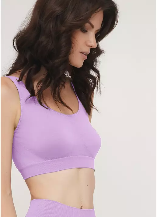 Топ на широких бретелях безшовний CLASSIC TOP orchid bloom (фіолетовий) Топ на широких бретелях безшовний CLASSIC TOP orchid bloom (фіолетовий)