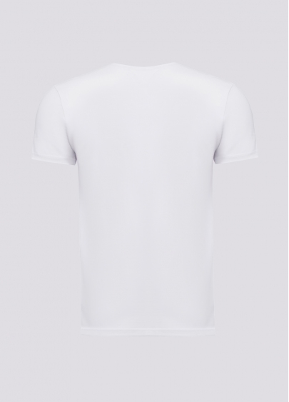 Чоловіча футболка з принтом "Україна" Adam print 49/409/010 white/hand (білий)