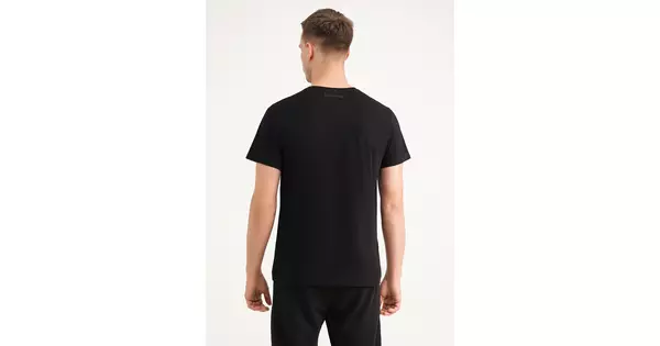 Мужская футболка из хлопка G-MAN 4601/010 black (черный) Giulia
