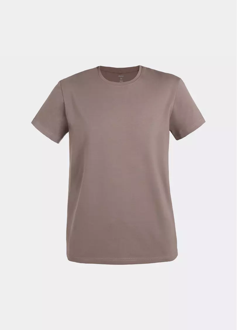 Мужская футболка из хлопка G-MAN 4601/010 mocha taupe (коричневый)