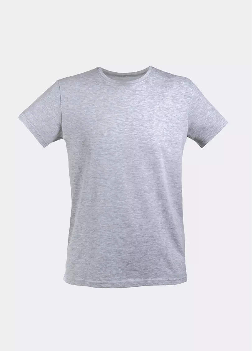 Футболка чоловіча G-MAN 4603/010 light grey marl (сірий)