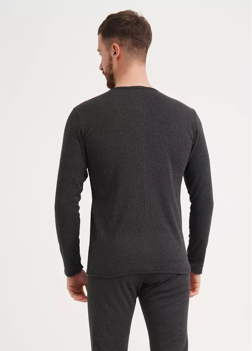 Мужская термокофта THERMO SPORT 4701/190 dark grey (серый)