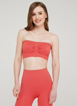 Топ бандо BANDEAU (коралловый)