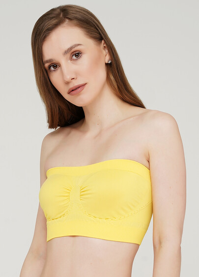 Топ бандо BANDEAU (желтый)