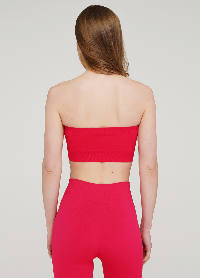 Топ бандо BANDEAU (ярко-розовый)