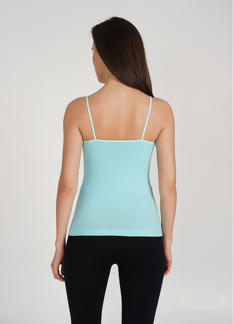 Безшовна майка для жінок CARACO tanager turquoise (блакитний)