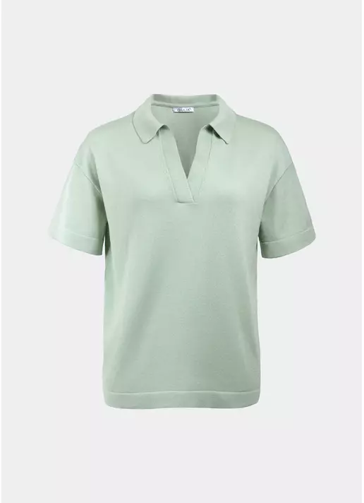 Поло з в'язаного трикотажу FREYJA CTN 7501/230 (зелений) Поло з в'язаного трикотажу FREYJA CTN 7501/230 (зелений)