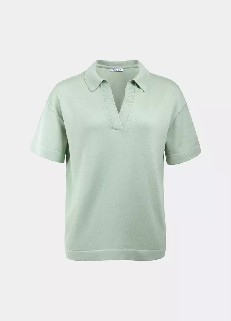 Поло з в'язаного трикотажу FREYJA CTN 7501/230 (зелений)