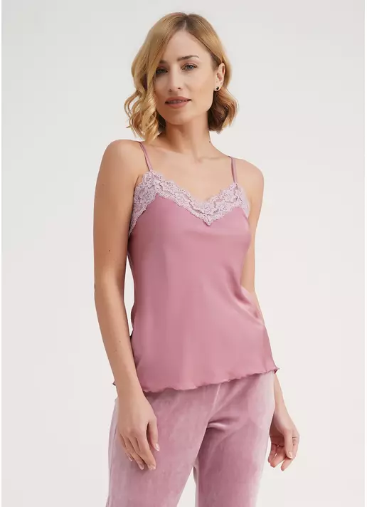 Шелковая майка SOFT WINTER silk 3809/051 pink (розовый)