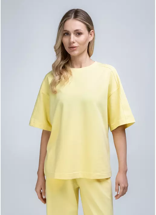 Футболка оверсайз STREET STYLE 4827/180 (жовтий)