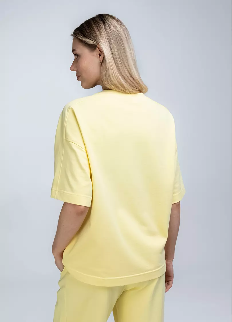 Футболка оверсайз STREET STYLE 4827/180 (жовтий)