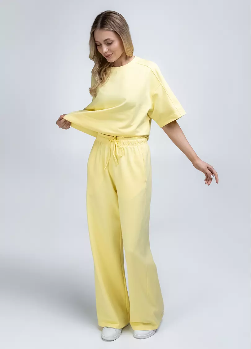 Футболка оверсайз STREET STYLE 4827/180 (жовтий)