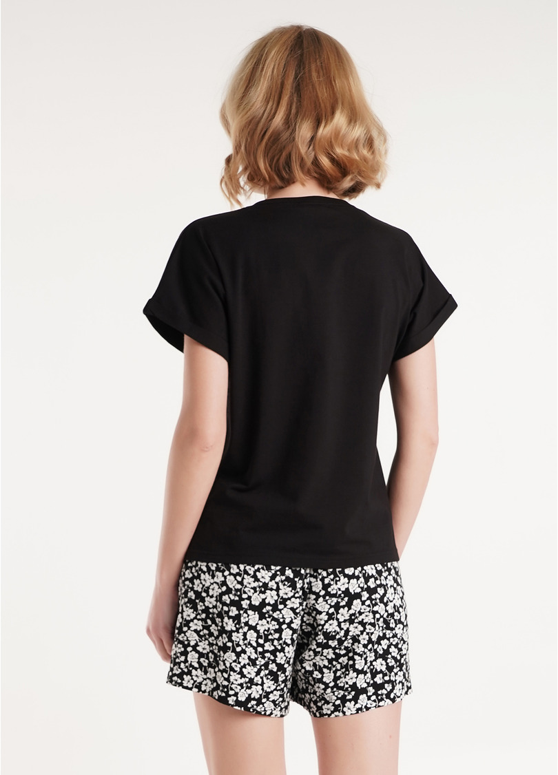 Футболка из хлопка T-SHIRT CLASSIC 4809/010 black (черный)