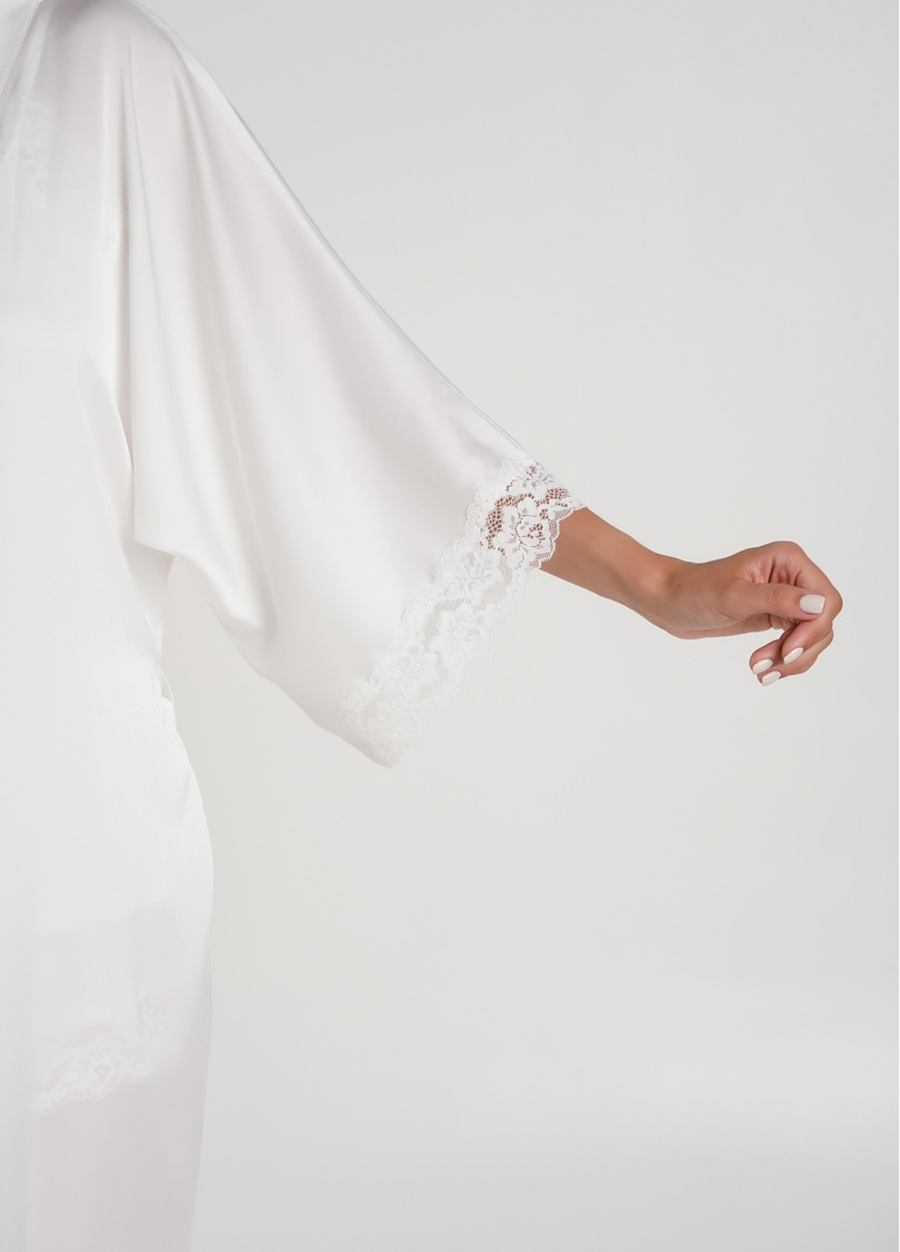 Халат HELENA 7214/051 milk (белый)