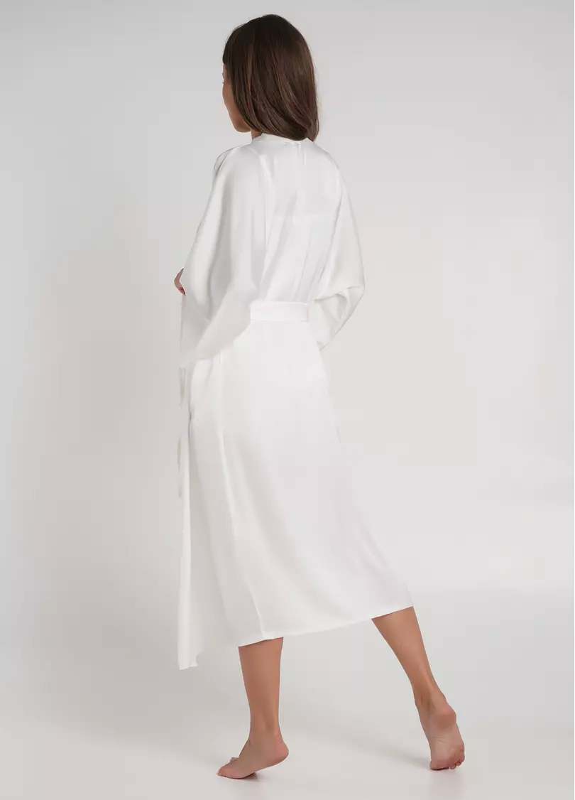 Халат HELENA 7214/051 milk (белый)