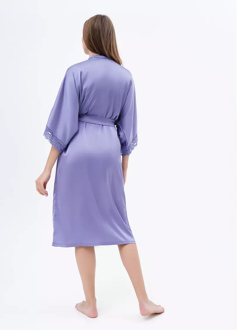 Халат HELENA 7214/051 violet (фиолетовый)