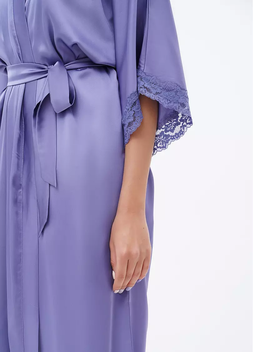 Халат HELENA 7214/051 violet (фиолетовый)