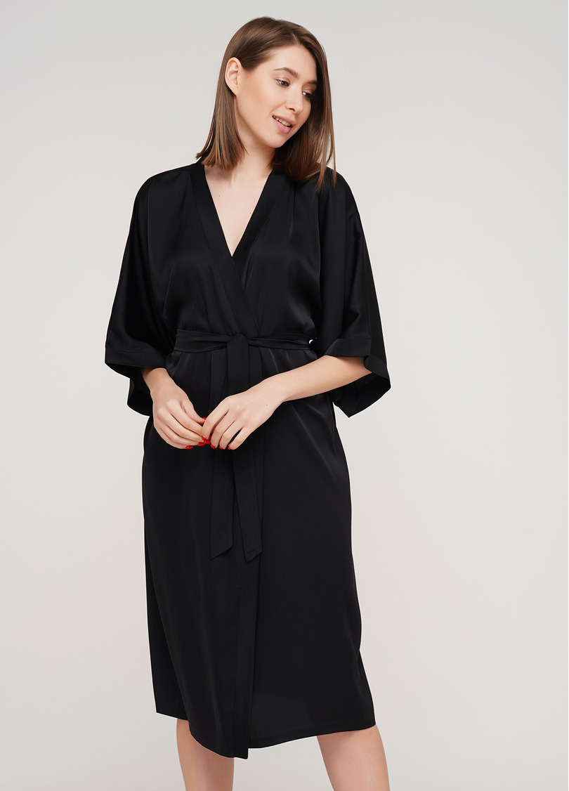 Халат HELENA 7215/050 black (чорний)