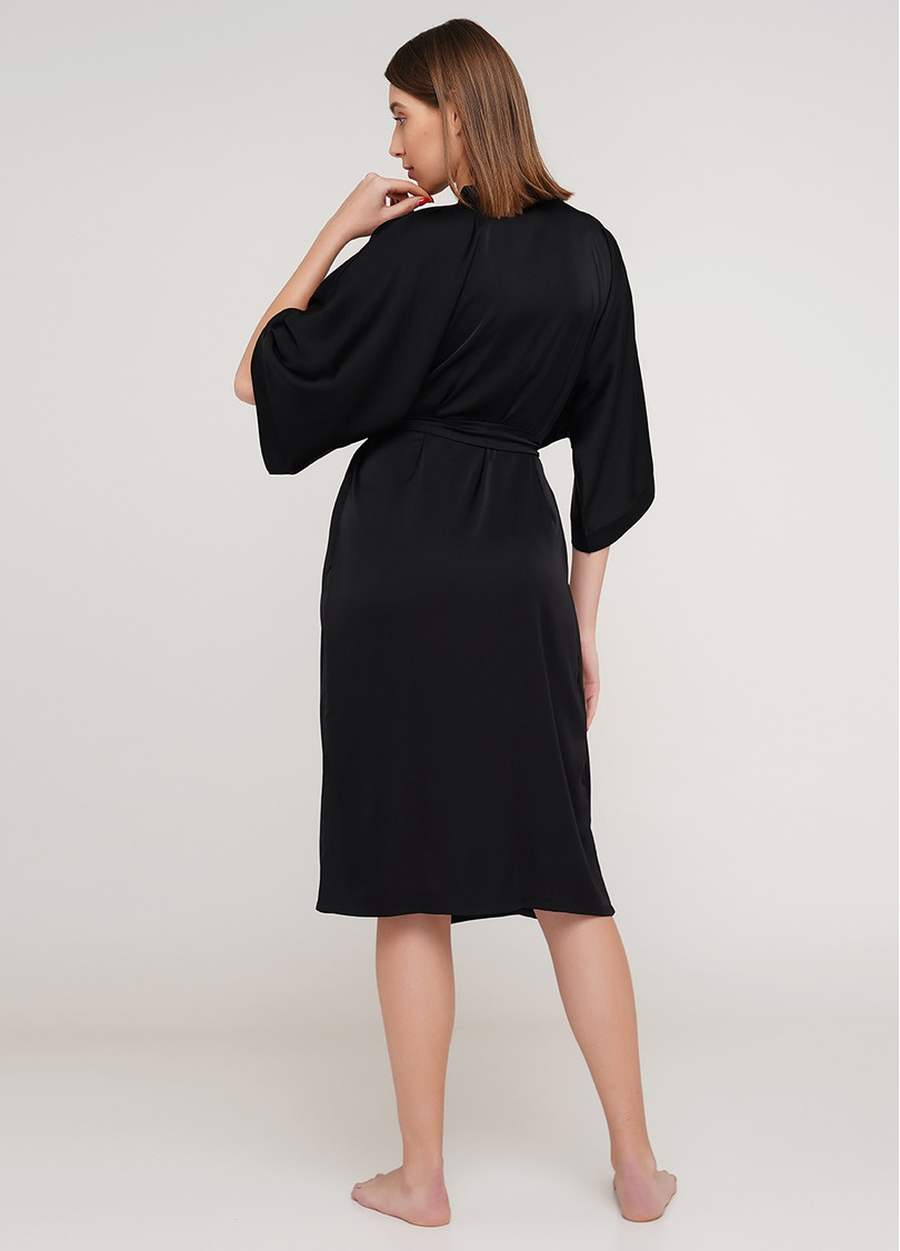 Халат HELENA 7215/050 black (чорний)