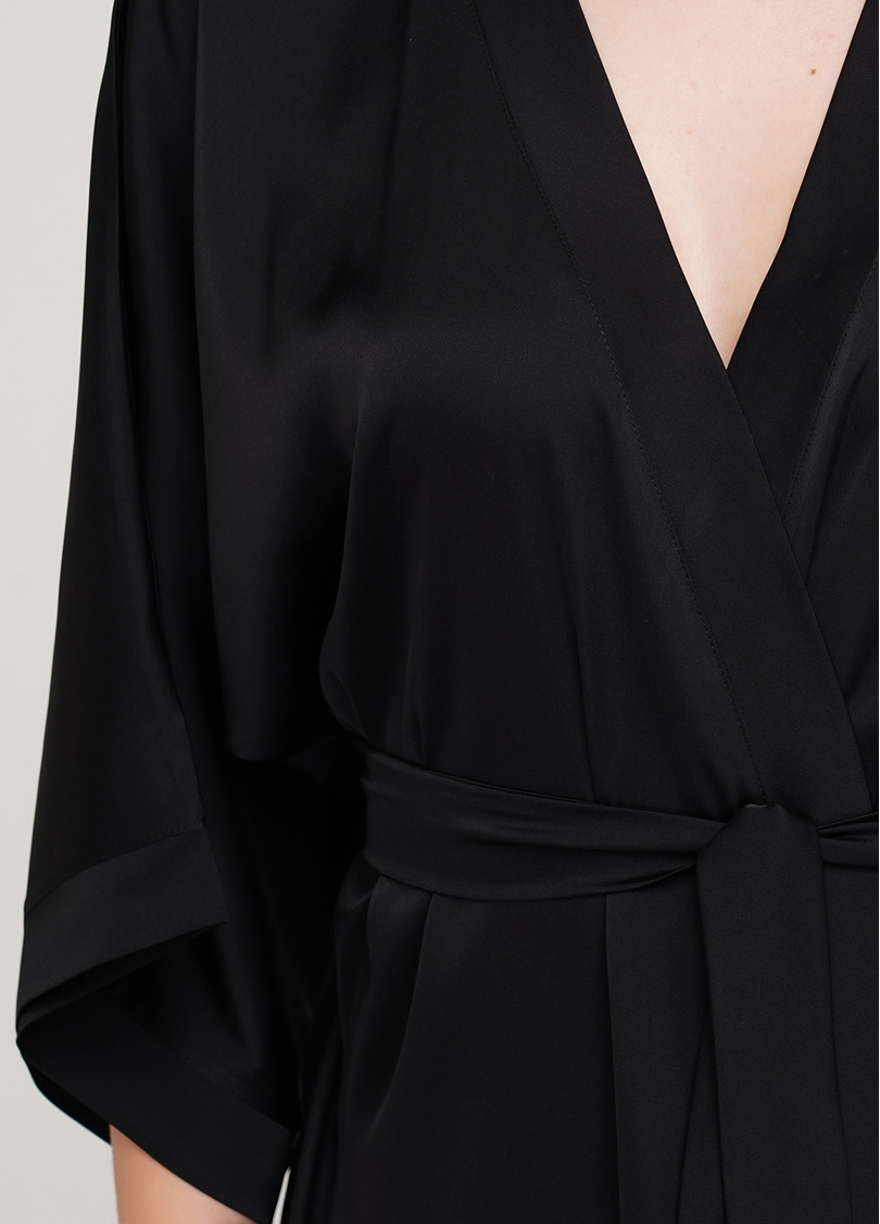 Халат HELENA 7215/050 black (чорний)