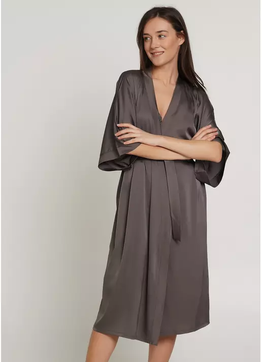 Халат HELENA 7215/050 cappuccino (коричневый)