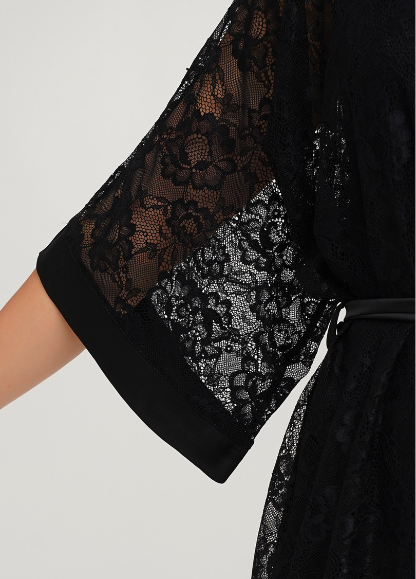 Жіночий мереживний халат ROSA 7213/061